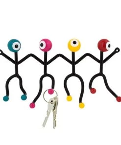 Pylones Étagères Accroche Clefs 60's L21,5cm -Vaisseliers Soldes Magasin accroche clefs 60 s l21 5cm 1