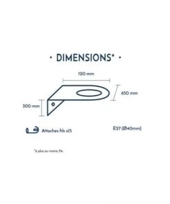 Hoopzi Étagères Applique Murale Courte En Acier Noir -Vaisseliers Soldes Magasin applique murale courte en acier noir 2