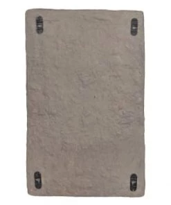 Bepurehome Étagères Armoire Murale En Papier Mâché Gris Fait à La Main -Vaisseliers Soldes Magasin armoire murale en papier mache gris fait a la main 4