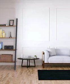 RED DECO Étagères Bibliothèque 4 Niveaux Médium MDF Marron H150cm -Vaisseliers Soldes Magasin bibliotheque 4 niveaux medium mdf marron h150cm 4