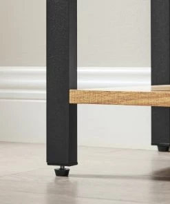 RED DECO Étagères Bibliothèque 5 Niveaux Médium Mdf Chêne Clair H153cm -Vaisseliers Soldes Magasin bibliotheque 5 niveaux medium mdf chene clair h153cm 5