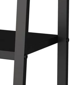 RED DECO Étagères Bibliothèque Acier Métal Noir H148CM -Vaisseliers Soldes Magasin bibliotheque acier metal noir h148cm 3