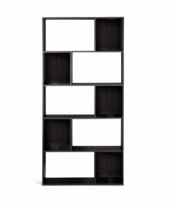 Alice's Garden Étagères Bibliothèque Design Asymétrique, 5 étagères, 10 Compartiments -Vaisseliers Soldes Magasin bibliotheque design asymetrique 5 etageres 10 compartiments 14