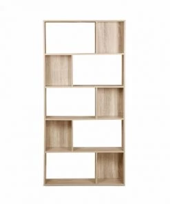 Alice's Garden Étagères Bibliothèque Design Asymétrique, 5 étagères, 10 Compartiments -Vaisseliers Soldes Magasin bibliotheque design asymetrique 5 etageres 10 compartiments 9