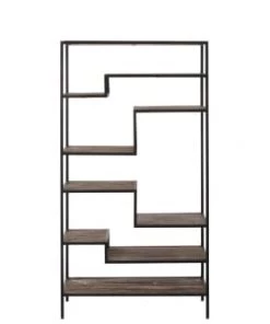 Hellin Étagères Bibliothèque Déstructurée En Métal 9 Tablettes 8 Hellin Étagères Bibliothèque Déstructurée En Métal 9 Tablettes -Vaisseliers Soldes Magasin bibliotheque destructuree en metal 9 tablettes 2