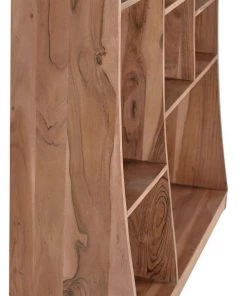 GINER Y COLOMER Étagères Bibliothèque En Manguier Marron -Vaisseliers Soldes Magasin bibliotheque en manguier marron 3