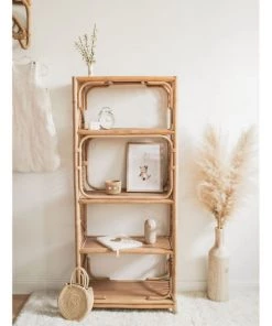 Saudara Collections Étagères Bibliothèque Rotin -Vaisseliers Soldes Magasin bibliotheque rotin 5