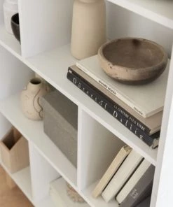 Alice's Garden Étagères Bibliothèque Scandinave Blanche -Vaisseliers Soldes Magasin bibliotheque scandinave blanche 3