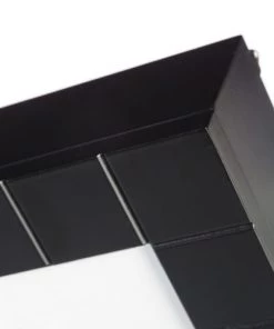 Wadiga Étagères Boîte à Clés Murale Noire Pour Photo 13x18cm - 20,5x7x24cm -Vaisseliers Soldes Magasin boite a cles murale noire pour photo 13x18cm 20 5x7x24cm 4