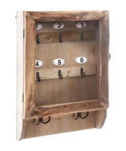 Decoratie Étagères Boîte à Clés Rétro En Bois