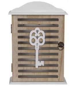 Out Of The Blue Étagères Boîtier Range-clés En Bois