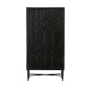 Bepurehome Vaisseliers Buffet Haut En Bois Noir