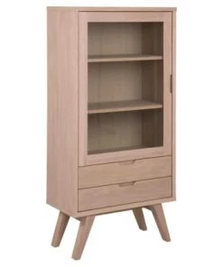 Meubles & Design Vitrines Buffet Haut Vitré 2 Tiroirs En Bois De Chêne 145cm 8 Meubles & Design Vitrines Buffet Haut Vitré 2 Tiroirs En Bois De Chêne 145cm -Vaisseliers Soldes Magasin buffet haut vitre 2 tiroirs en bois de chene 145cm 2