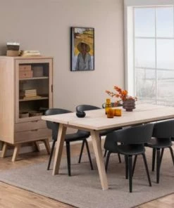 Meubles & Design Vitrines Buffet Haut Vitré 2 Tiroirs En Bois De Chêne 145cm 11 Meubles & Design Vitrines Buffet Haut Vitré 2 Tiroirs En Bois De Chêne 145cm -Vaisseliers Soldes Magasin buffet haut vitre 2 tiroirs en bois de chene 145cm 5