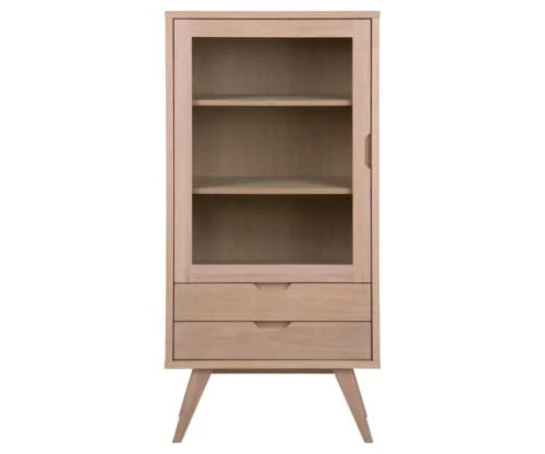 Meubles & Design Vitrines Buffet Haut Vitré 2 Tiroirs En Bois De Chêne 145cm 1 Meubles & Design Vitrines Buffet Haut Vitré 2 Tiroirs En Bois De Chêne 145cm