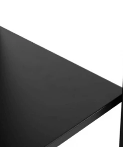 Meubles & Design Vitrines Buffet Haut Vitrine En Métal Noir 4 étages -Vaisseliers Soldes Magasin buffet haut vitrine en metal noir 4 etages 5