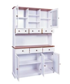 Altobuy Vaisseliers Buffet Vaisselier 5 Portes 6 Tiroirs -Vaisseliers Soldes Magasin buffet vaisselier 5 portes 6 tiroirs 2