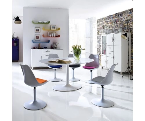 Meubles & Design Vitrines Buffet Vitré En Bois Blanc Style Vintage 6 Meubles & Design Vitrines Buffet Vitré En Bois Blanc Style Vintage – Image 6