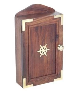 Signes Grimalt Étagères Coffret à Clefs En Bois Barre De Navigation 29x16,5cm