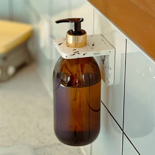 Little Pots Étagères Coffret Premium Stylic : Support Mural + Distributeur De Savon 4 Little Pots Étagères Coffret Premium Stylic : Support Mural + Distributeur De Savon – Image 4