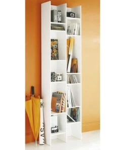 Maisons Du Monde Étagères Colonne Bibliothèque Blanche -Vaisseliers Soldes Magasin colonne bibliotheque blanche 1000 3 18 130070 3