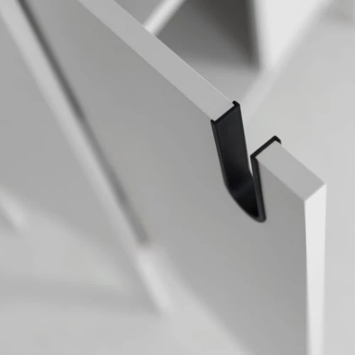 Tenzo Étagères Colonne De Rangement En Bois 1 Porte 2 Niches H152cm Blanc 5 Tenzo Étagères Colonne De Rangement En Bois 1 Porte 2 Niches H152cm Blanc – Image 5