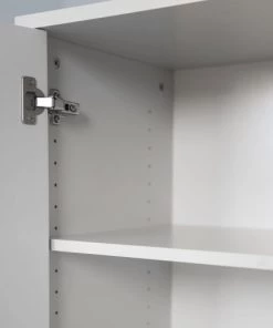 Tenzo Étagères Colonne De Rangement En Bois 1 Porte 2 Niches H152cm Blanc 11 Tenzo Étagères Colonne De Rangement En Bois 1 Porte 2 Niches H152cm Blanc -Vaisseliers Soldes Magasin colonne de rangement en bois 1 porte 2 niches h152cm blanc 6