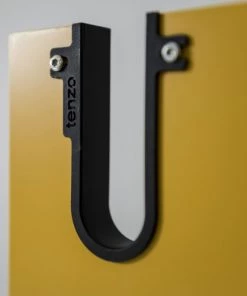 Tenzo Étagères Colonne De Rangement En Bois 1 Porte 2 Niches H152cm Jaune Moutarde -Vaisseliers Soldes Magasin colonne de rangement en bois 1 porte 2 niches h152cm jaune moutarde 3