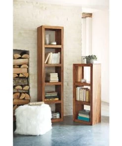 Maisons Du Monde Étagères Colonne En Bois De Sheesham Massif -Vaisseliers Soldes Magasin colonne en bois de sheesham massif 1000 2 32 131191 3