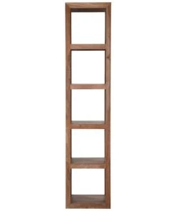 Maisons Du Monde Étagères Colonne En Bois De Sheesham Massif
