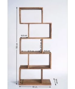 Kare Design Étagères Etagère 150cm En Sheesham Massif -Vaisseliers Soldes Magasin etagere 150cm en sheesham massif 3