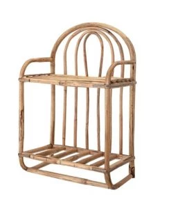 Bloomingville Étagères Etagère 2 Niveaux 33,5x20x52 Cm En Rotin -Vaisseliers Soldes Magasin etagere 2 niveaux 33 5x20x52 cm en rotin 3