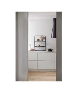 Zone Denmark Étagères Etagère 2 Plateaux En Acier Noir -Vaisseliers Soldes Magasin etagere 2 plateaux en acier noir 3