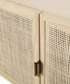 Maisons Du Monde Étagères Étagère 2 Portes Cannage En Rotin -Vaisseliers Soldes Magasin etagere 2 portes cannage en rotin 1000 13 15 196159 3