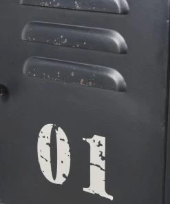 Maisons Du Monde Étagères Etagère 3 Casiers En Métal Effet Vieilli -Vaisseliers Soldes Magasin etagere 3 casiers en metal effet vieilli 1000 10 19 189152 4