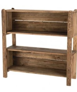 MACABANE Étagères Etagère 3 Niveaux En Pin Recyclé