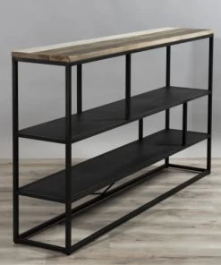 MACABANE Étagères Etagère 3 Niveaux S Bois -Vaisseliers Soldes Magasin etagere 3 niveaux s bois 3