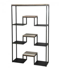 MACABANE Étagères Etagère 3 Niveaux XL Bois