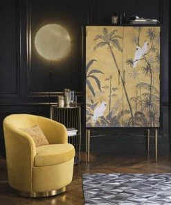 Maisons Du Monde Étagères Etagère 3 Plateaux En Verre Et Métal Doré -Vaisseliers Soldes Magasin etagere 3 plateaux en verre et metal dore 1000 12 25 201581 4