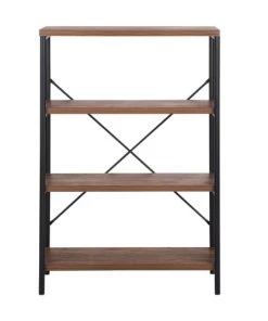 Beliani Étagères Étagère 4 Compartiments -Vaisseliers Soldes Magasin etagere 4 compartiments 2