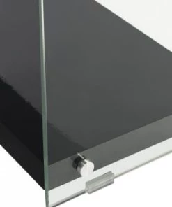 ReCollection Étagères Etagère 4 étagères Bois Noir Montant Verre H113cm 10 ReCollection Étagères Etagère 4 étagères Bois Noir Montant Verre H113cm -Vaisseliers Soldes Magasin etagere 4 etageres bois noir montant verre h113cm 4