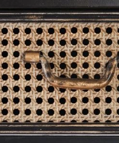 Altobuy Étagères Etagère 4 Plateaux 1 Tiroir Métal Noir Et Or Vieilli -Vaisseliers Soldes Magasin etagere 4 plateaux 1 tiroir metal noir et or vieilli 5