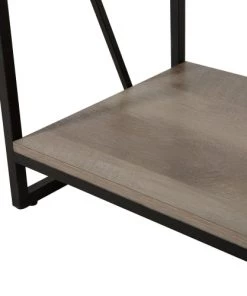 Beliani Étagères Étagère 5 Compartiments Effet Bois -Vaisseliers Soldes Magasin etagere 5 compartiments effet bois 5