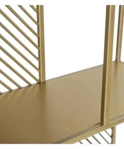 Rendez Vous Déco Étagères Etagère 5 Niveaux En Métal Et Verre -Vaisseliers Soldes Magasin etagere 5 niveaux en metal et verre 2