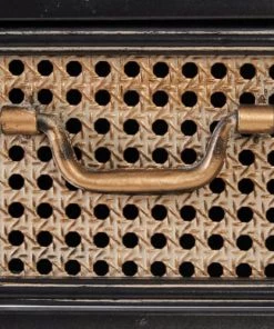 Altobuy Étagères Etagère 5 Plateaux 1 Tiroir Métal Noir Et Or Vieilli -Vaisseliers Soldes Magasin etagere 5 plateaux 1 tiroir metal noir et or vieilli 4