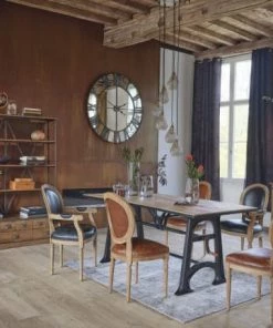 Maisons Du Monde Étagères Étagère 9 Tiroirs En Manguier Et Métal Noir Vieilli -Vaisseliers Soldes Magasin etagere 9 tiroirs en manguier et metal noir vieilli 1000 4 20 166111 8
