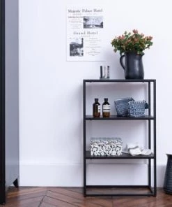Decoclico Factory Étagères Etagère à Poser Métal Noir -Vaisseliers Soldes Magasin etagere a poser metal noir 3