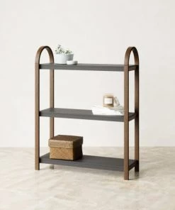 Umbra Étagères Etagère à Poser Noir 90x25x72cm -Vaisseliers Soldes Magasin etagere a poser noir 90x25x72cm 3