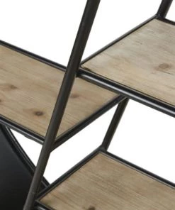 Maisons Du Monde Étagères Etagère à Poser Ronde En Sapin Et Métal Noir 5 Maisons Du Monde Étagères Etagère à Poser Ronde En Sapin Et Métal Noir -Vaisseliers Soldes Magasin etagere a poser ronde en sapin et metal noir 1000 11 7 222473 3