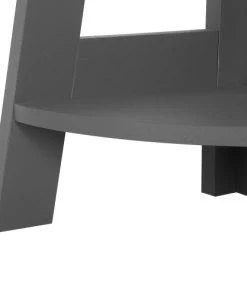 Beliani Étagères Étagère Angle Grise De 5 Compartiments -Vaisseliers Soldes Magasin etagere angle grise de 5 compartiments 4